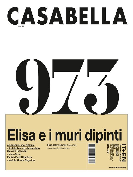 Title details for Casabella by Mondadori Media S.p.A., S.L.L. - Available